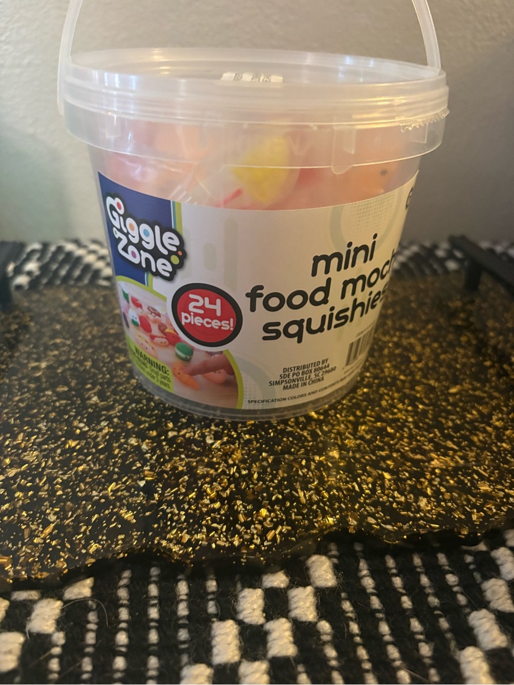 Giggle Zone/Sunny Days Mini Food Mood Squishies - Assorted; 24 Squishies!